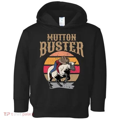 Mutton Busting Rodeo S.H.E.E.P Riding Event Buster Toddler Hoodie