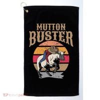 Mutton Busting Rodeo S.H.E.E.P Riding Event Buster Golf Towel thumb 0