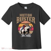 Mutton Busting Rodeo S.H.E.E.P Riding Event Buster Toddler T-Shirt thumb 0