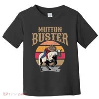 Mutton Busting Rodeo S.H.E.E.P Riding Event Buster Toddler T-Shirt thumb 0