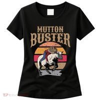 Mutton Busting Rodeo S.H.E.E.P Riding Event Buster Women's T-Shirt thumb 0