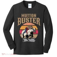 Mutton Busting Rodeo S.H.E.E.P Riding Event Buster Kids Long Sleeve Shirt thumb 0