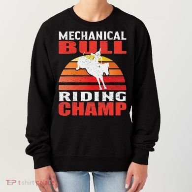 Mechanical Bull Riding Women's Sweatshirt