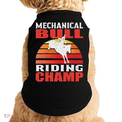 Mechanical Bull Riding Doggie Tank