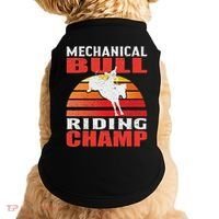Mechanical Bull Riding Doggie Tank thumb 0