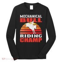Mechanical Bull Riding Long Sleeve Shirt thumb 0