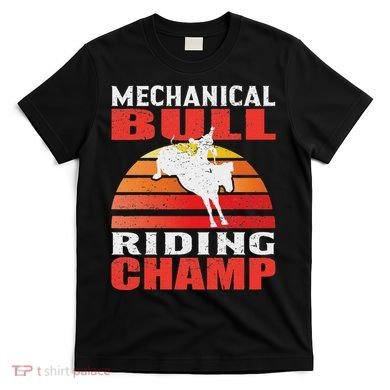 Mechanical Bull Riding T-Shirt