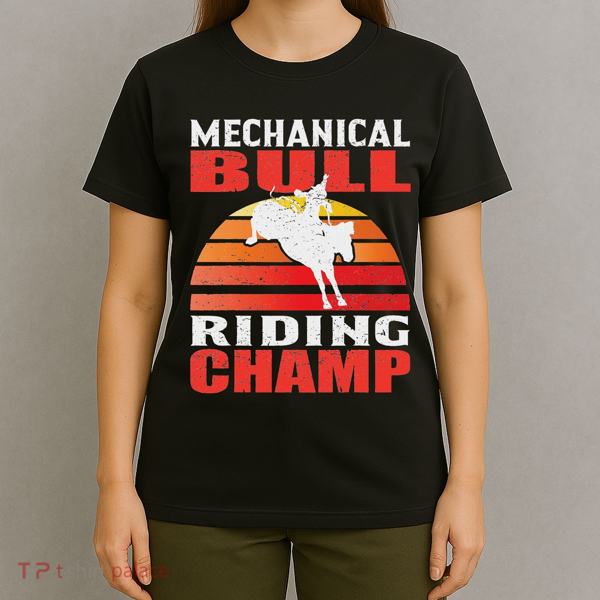 Mechanical Bull Riding T-Shirt
