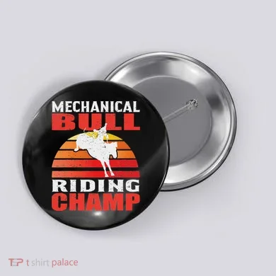 Mechanical Bull Riding Button