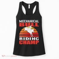 Mechanical Bull Riding Women's Tank Top thumb 0