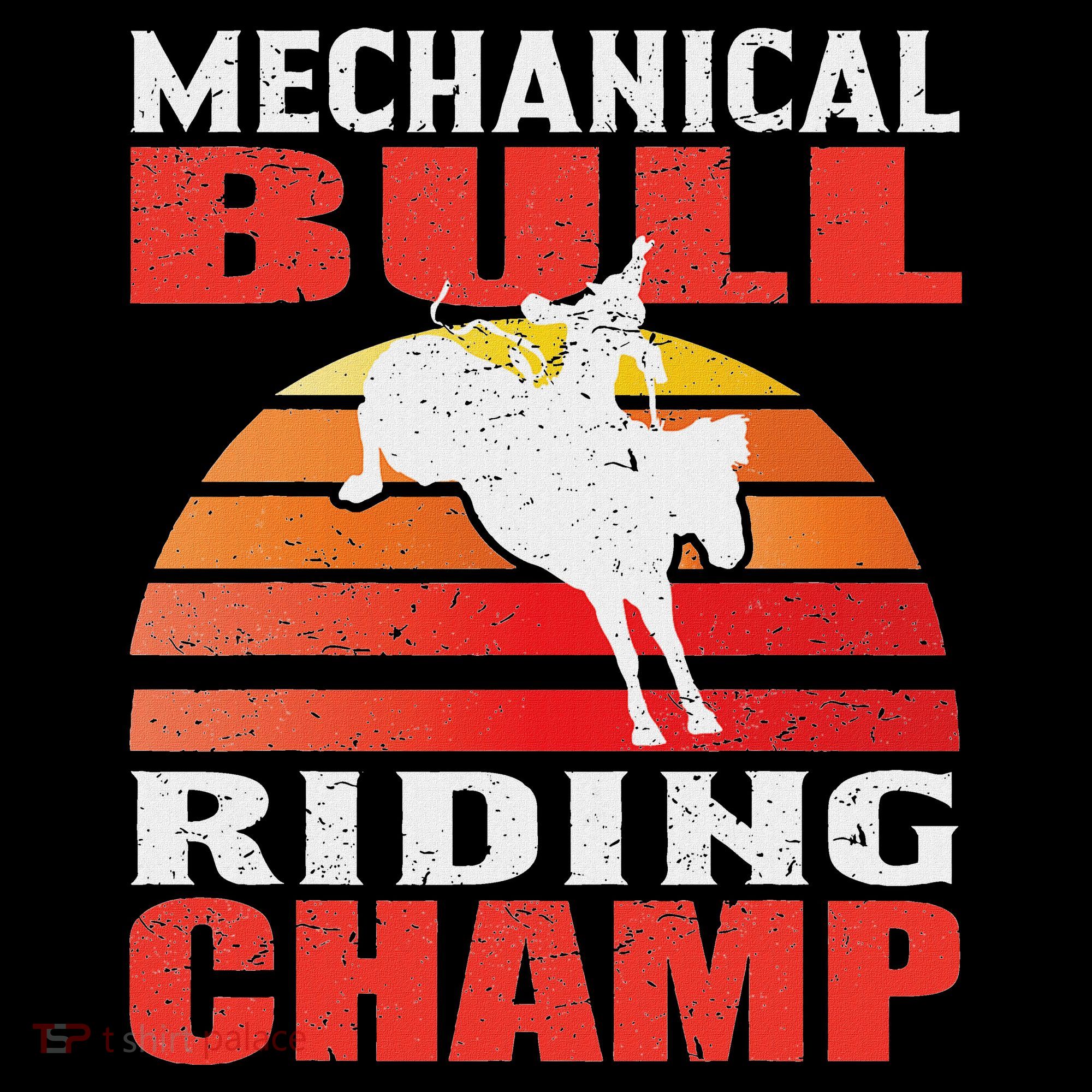 Mechanical Bull Riding Women's Tank Top