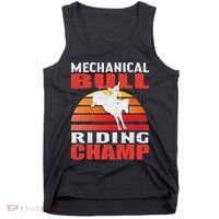 Mechanical Bull Riding Tank Top thumb 0
