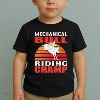 Mechanical Bull Riding Toddler T-Shirt thumb 2