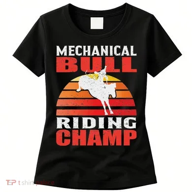Mechanical Bull Riding Women's T-Shirt