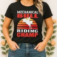 Mechanical Bull Riding Women's T-Shirt thumb 2