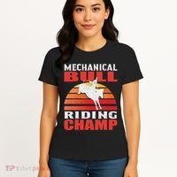 Mechanical Bull Riding Women's T-Shirt thumb 4