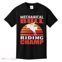 Mechanical Bull Riding Kids T-Shirt thumb 0