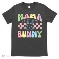Mama Bunny Retro Colorful Cute Holiday T-Shirt thumb 0
