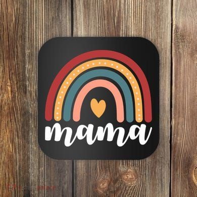 Mama Boho Rainbow Coaster