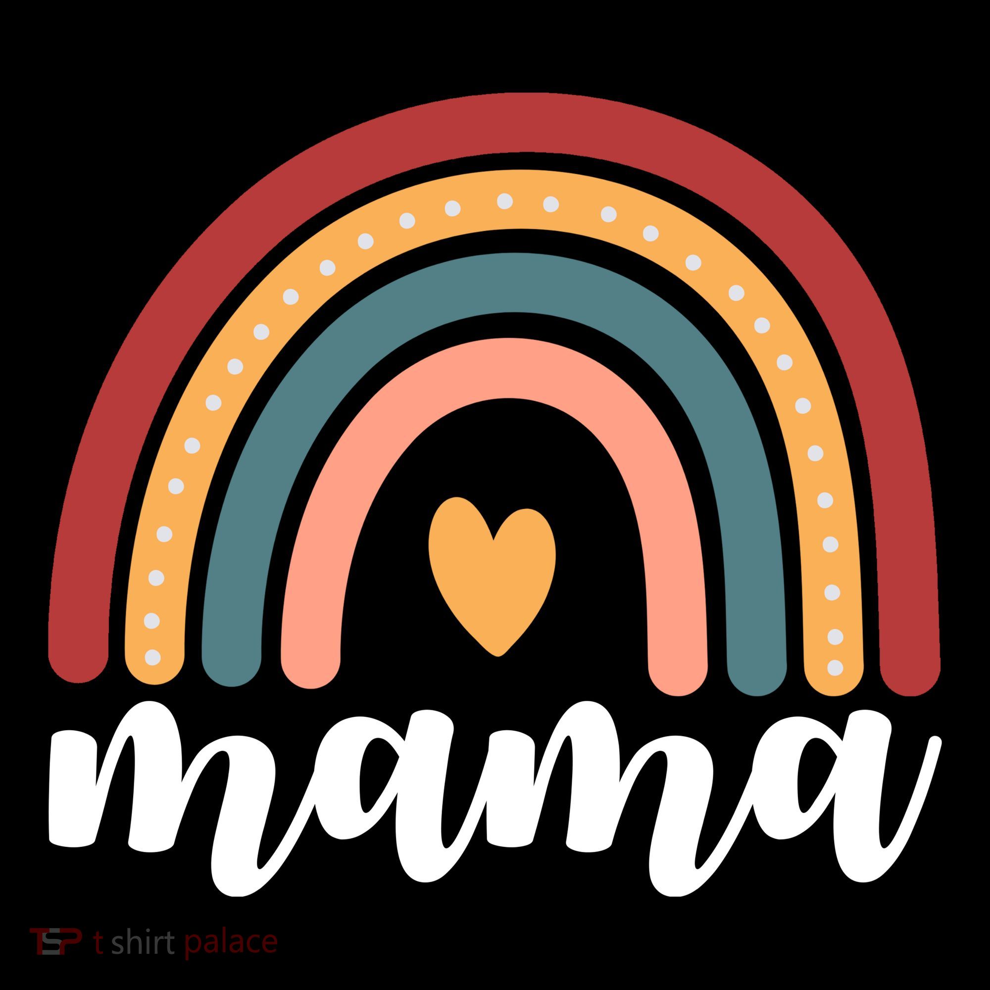 Mama Boho Rainbow Coaster
