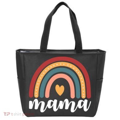 Mama Boho Rainbow Tote Bag
