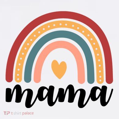 Mama Boho Rainbow Doggie Tank
