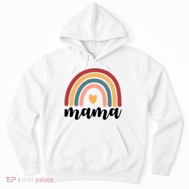 Mama Boho Rainbow Hoodie