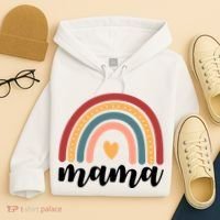Mama Boho Rainbow Hoodie thumb 4