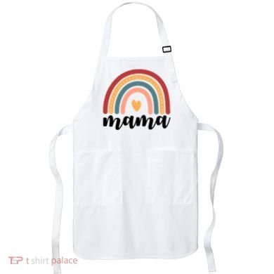 Mama Boho Rainbow Apron