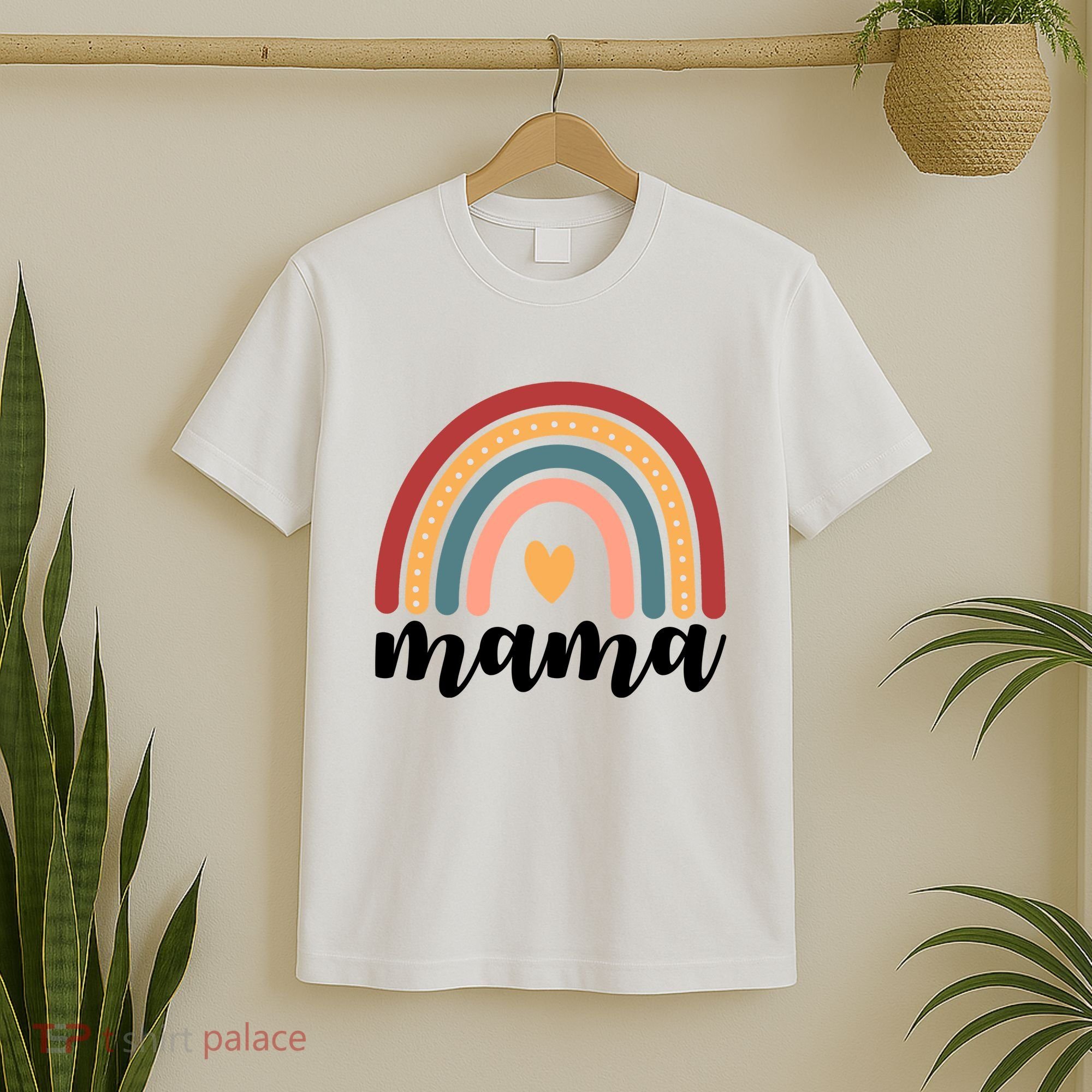 Mama Boho Rainbow T-Shirt