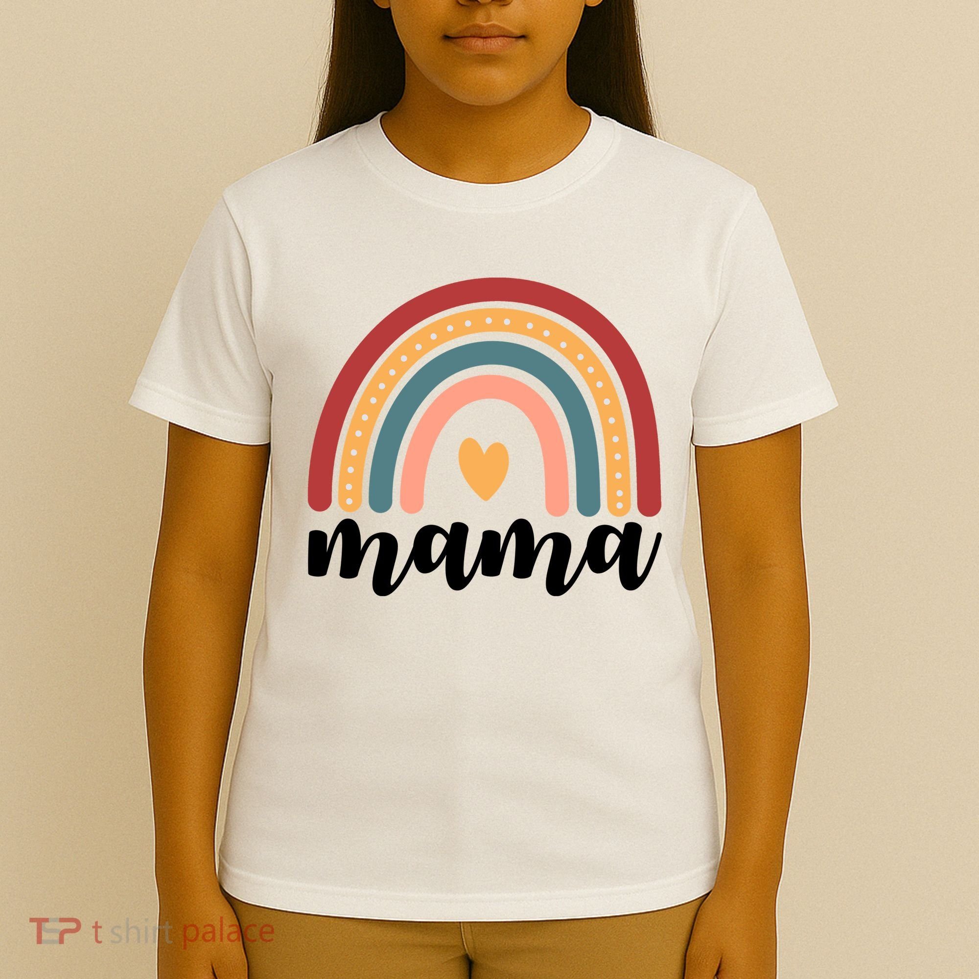 Mama Boho Rainbow T-Shirt