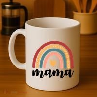 Mama Boho Rainbow Coffee Mug thumb 4