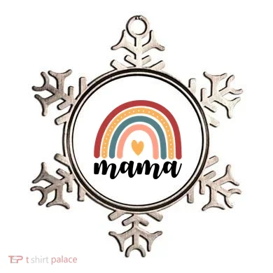 Mama Boho Rainbow Ornament