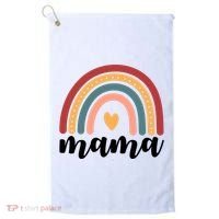 Mama Boho Rainbow Golf Towel thumb 0