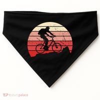 Mountain Bike Retro USA-Made Doggie Bandana thumb 0