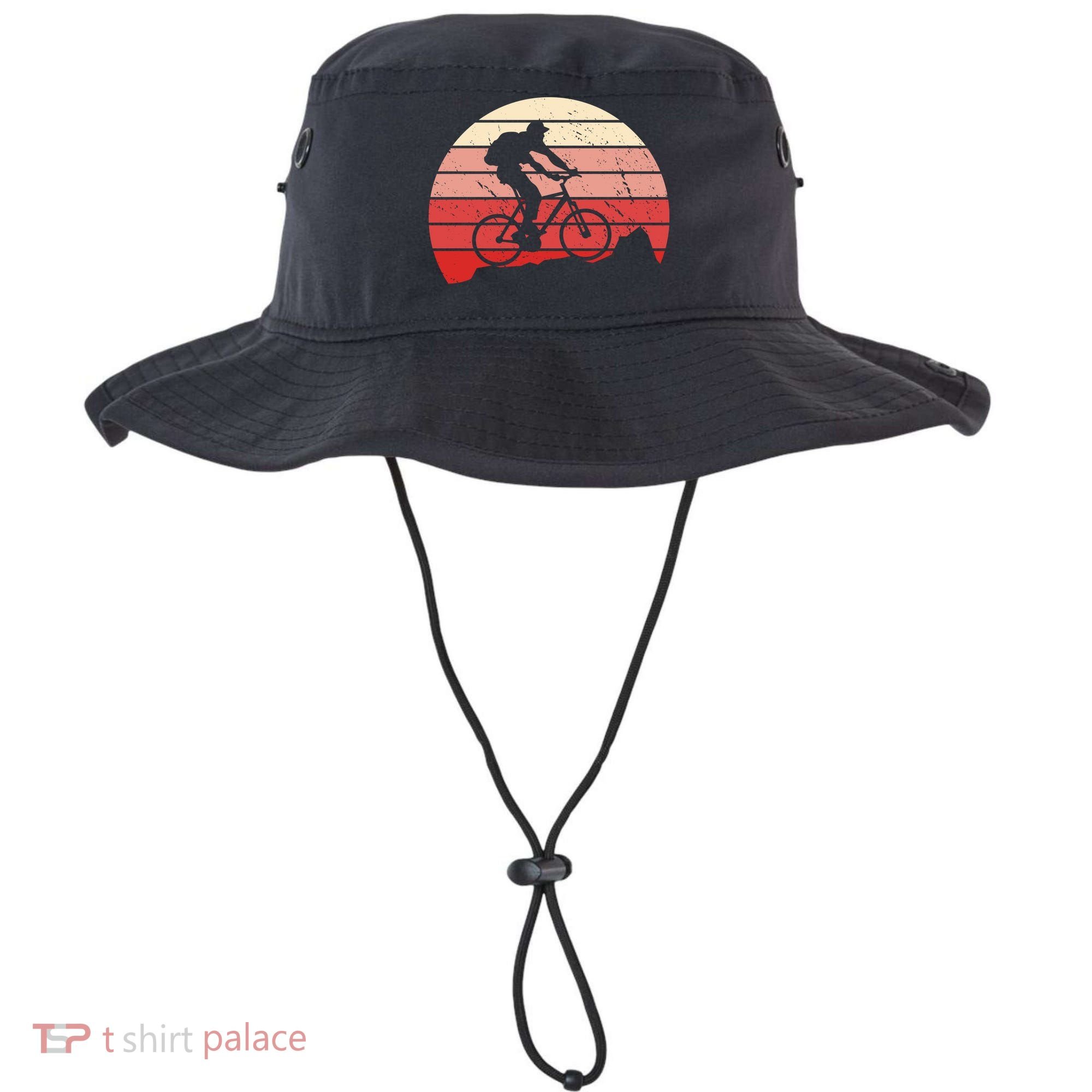 Mountain Bike Retro Bucket Hat