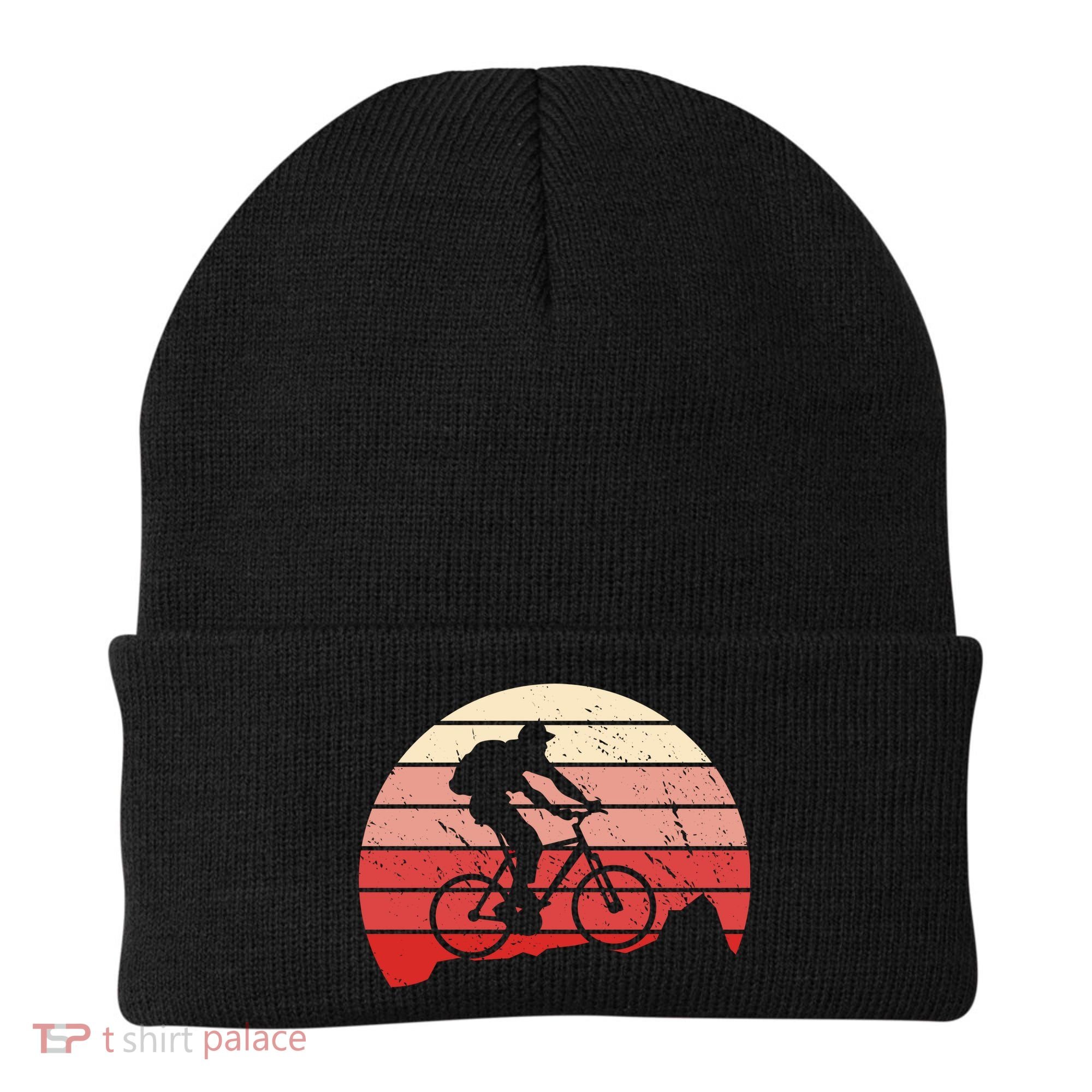 Mountain Bike Retro Beanie