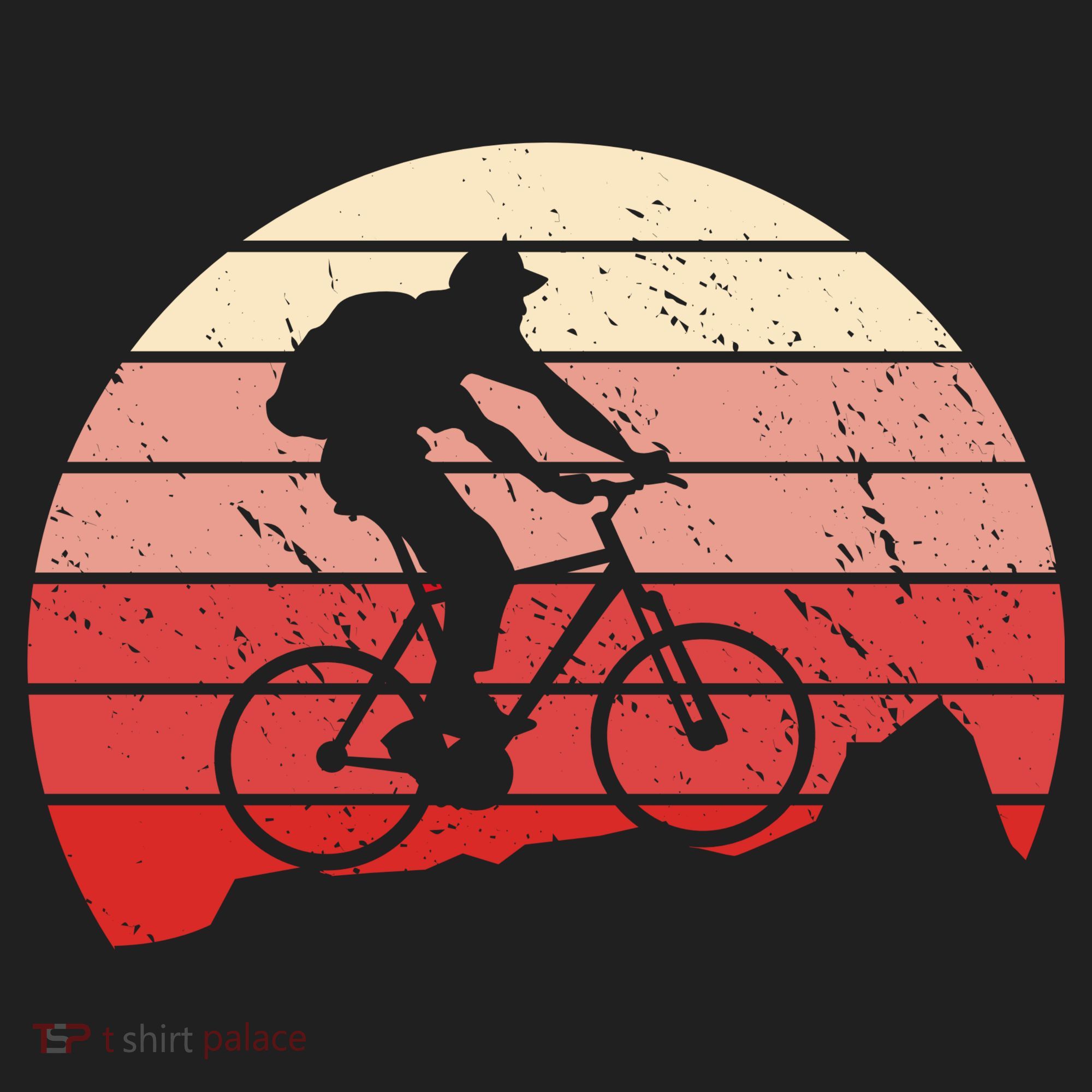 Mountain Bike Retro Tumbler