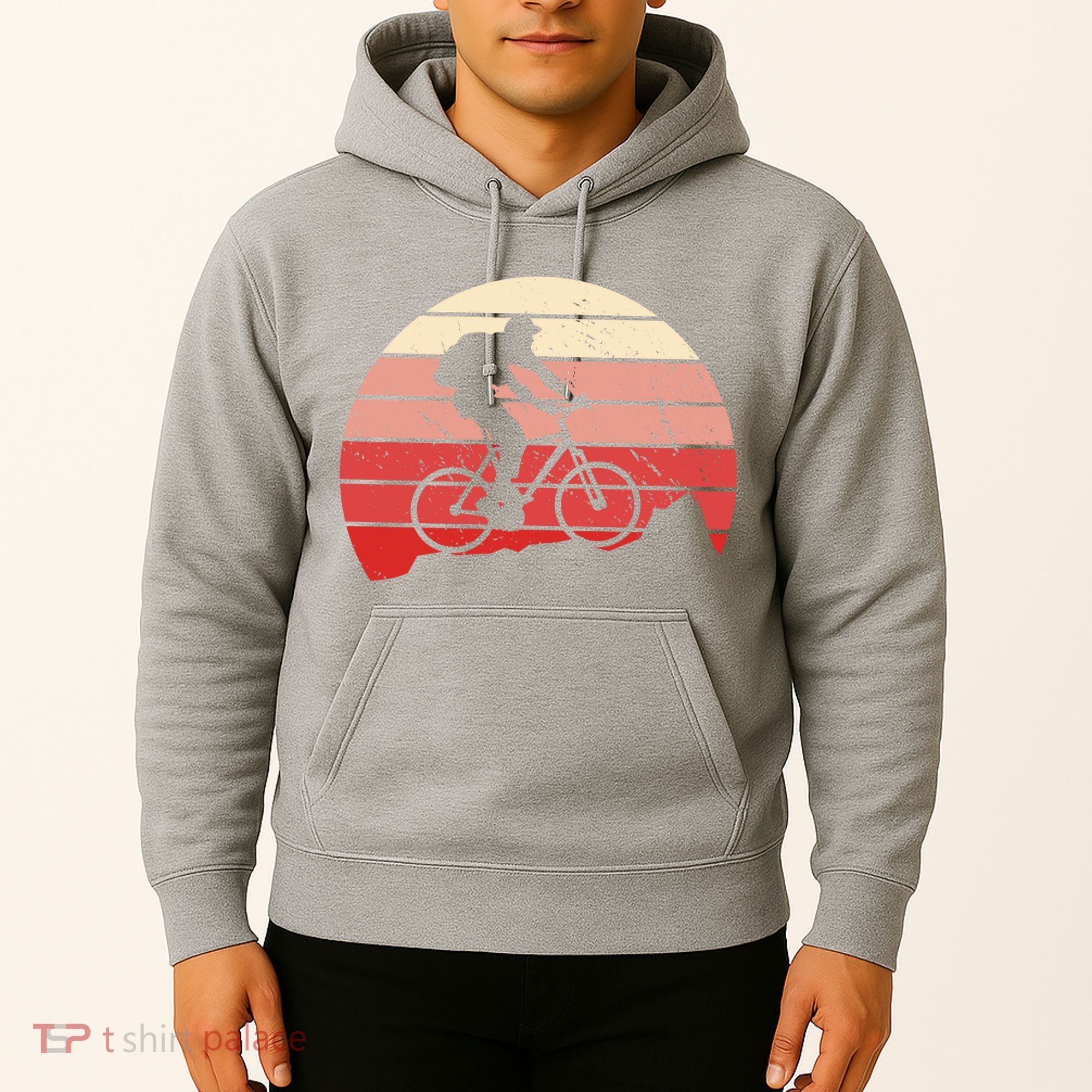 Mountain Bike Retro Hoodie