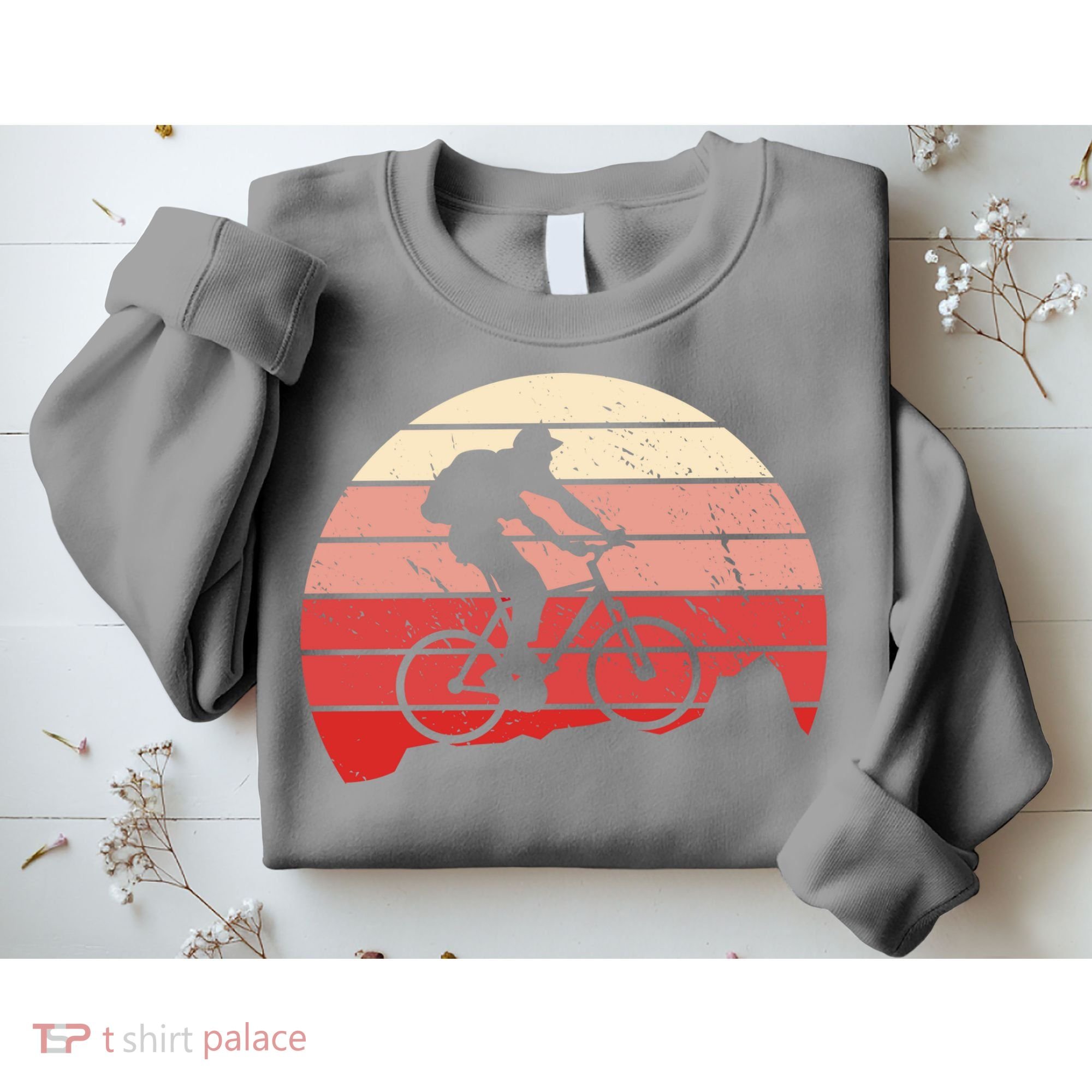 Mountain Bike Retro Sweatshirt