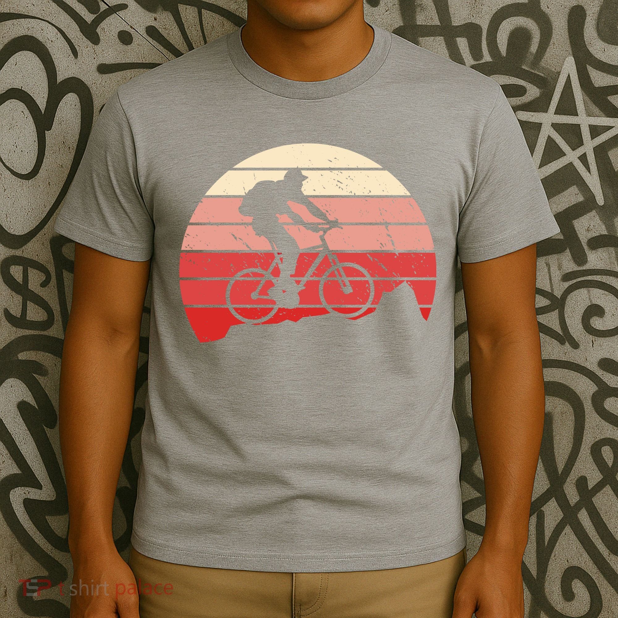 Mountain Bike Retro T-Shirt