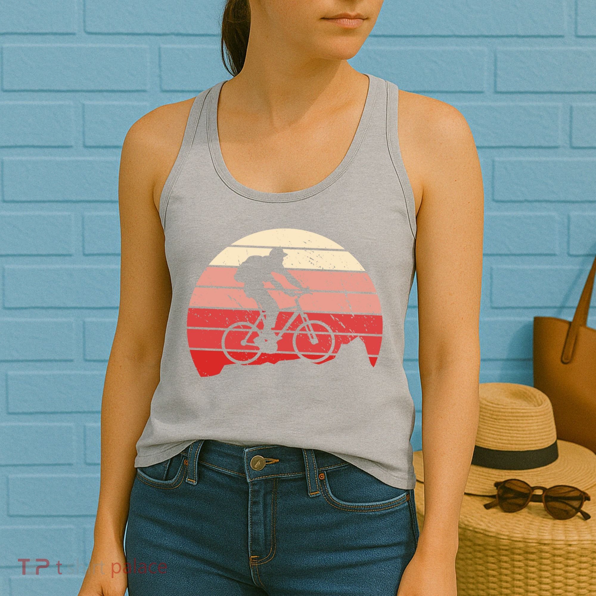 Mountain Bike Retro Women's Tank Top