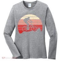 Mountain Bike Retro Women's Long Sleeve Shirt thumb 0