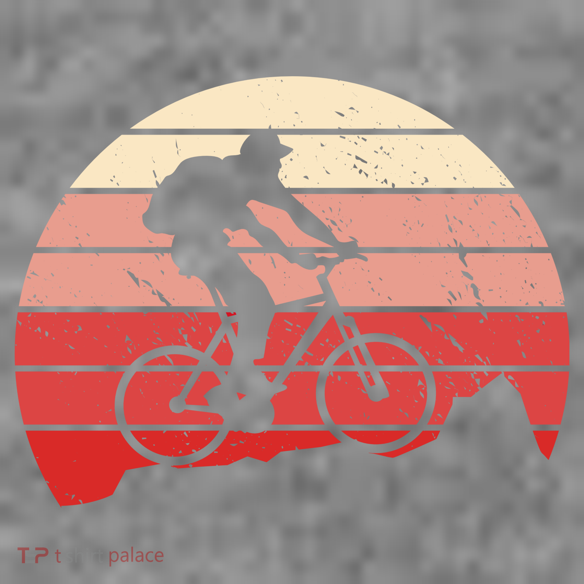 Mountain Bike Retro Women's Long Sleeve Shirt