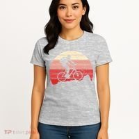 Mountain Bike Retro Women's T-Shirt thumb 4