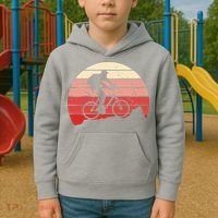 Mountain Bike Retro Kids Hoodie thumb 2