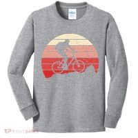 Mountain Bike Retro Kids Long Sleeve Shirt thumb 0