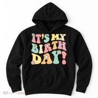My Birthday Retro Groovy Birthday Ns Hoodie thumb 0