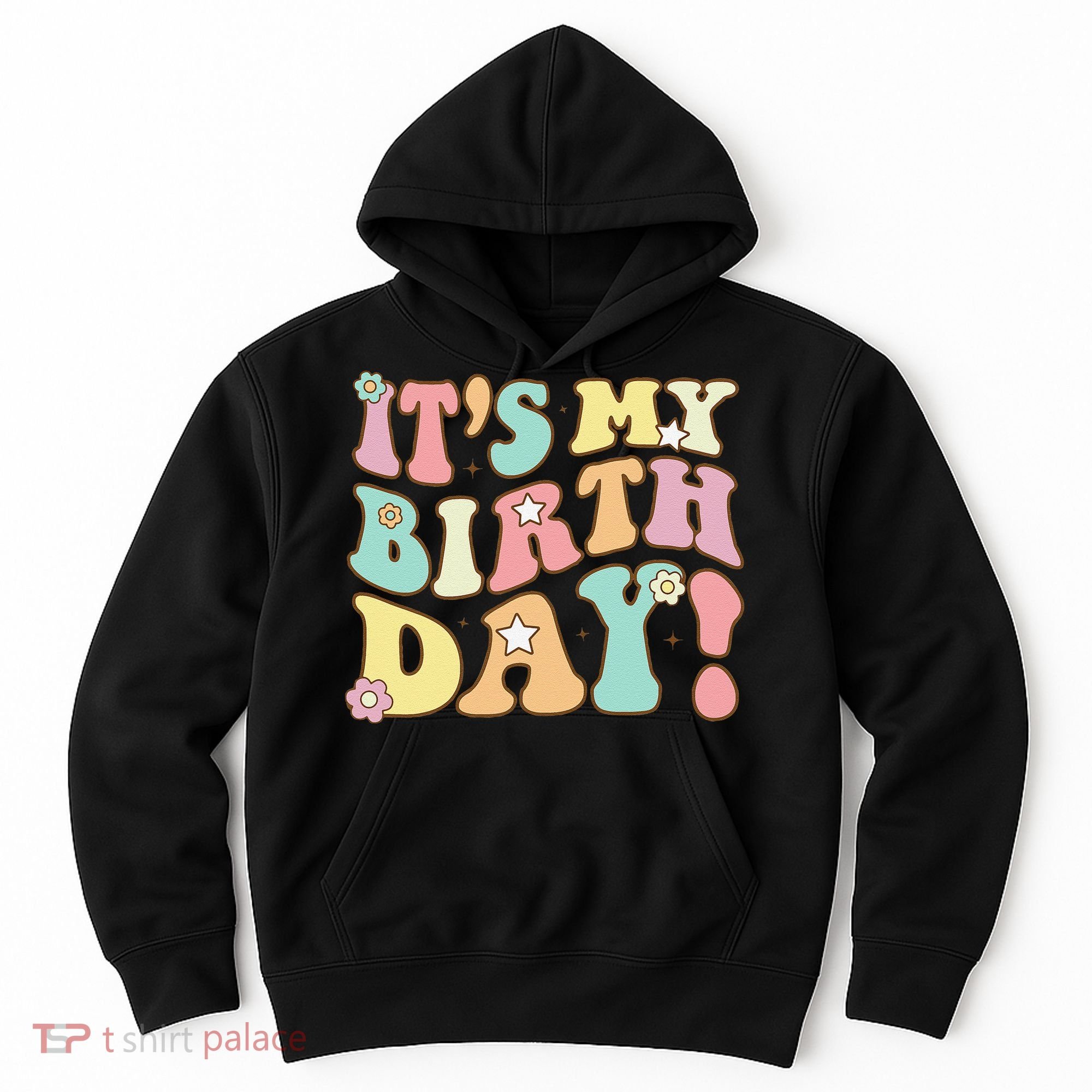 My Birthday Retro Groovy Birthday Ns Hoodie