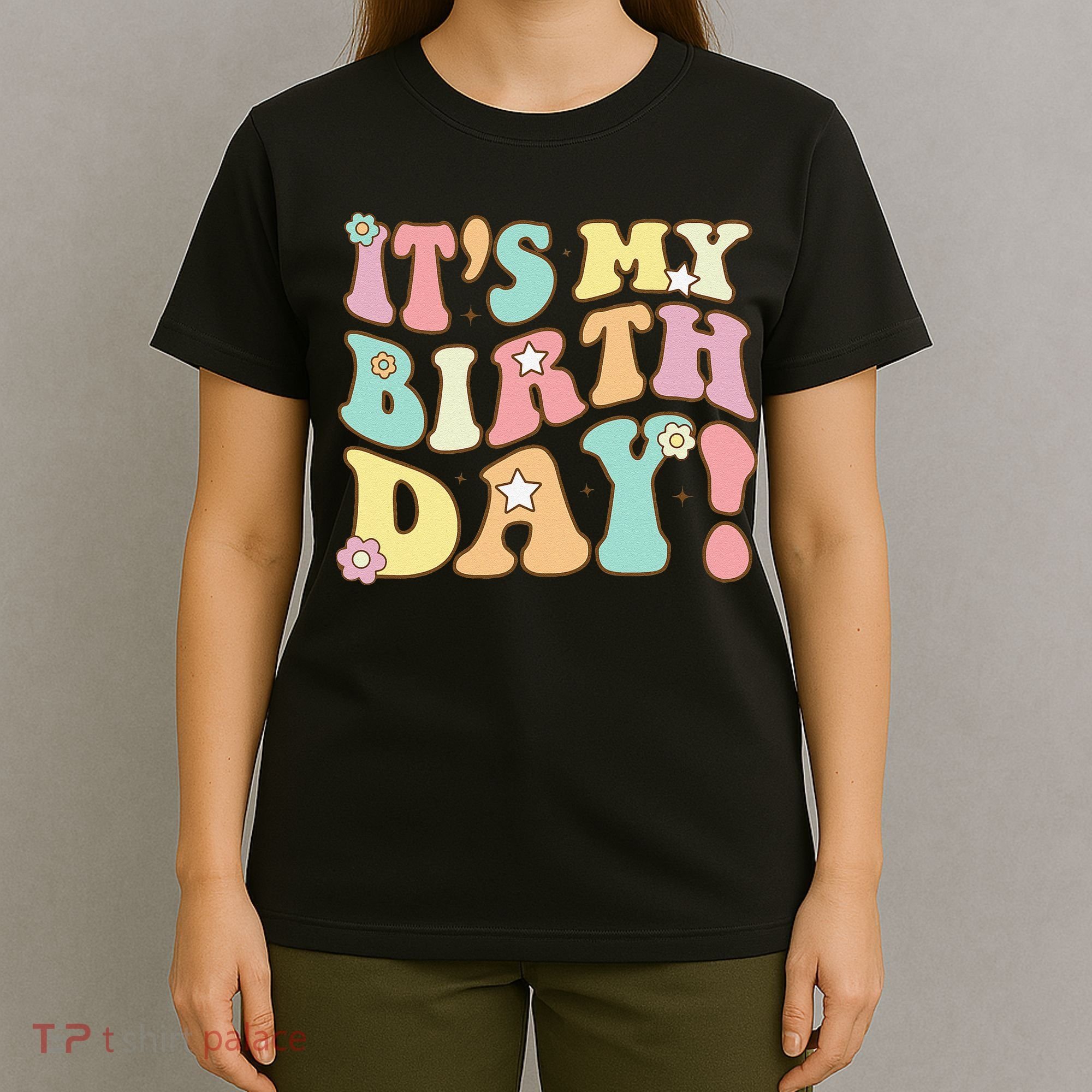 My Birthday Retro Groovy Birthday Ns T-Shirt